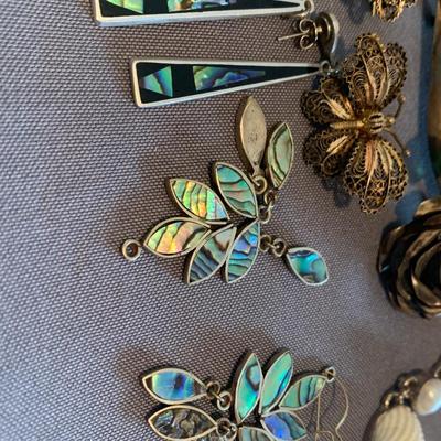 Sterling Estate Jewelry Lot