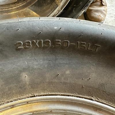 2 RACE CAR SLICKS