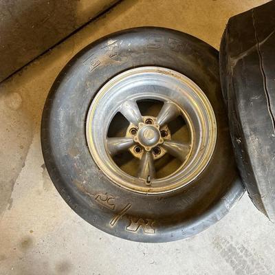 2 RACE CAR SLICKS