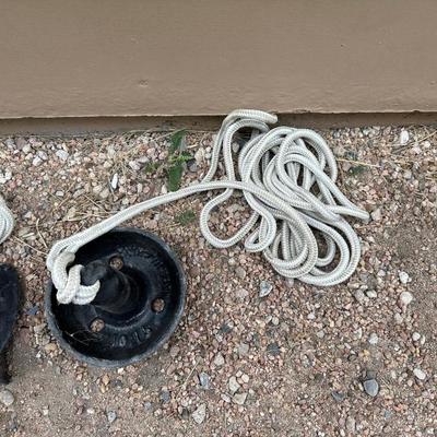 2 BOAT ANCHORS