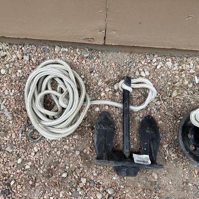 2 BOAT ANCHORS