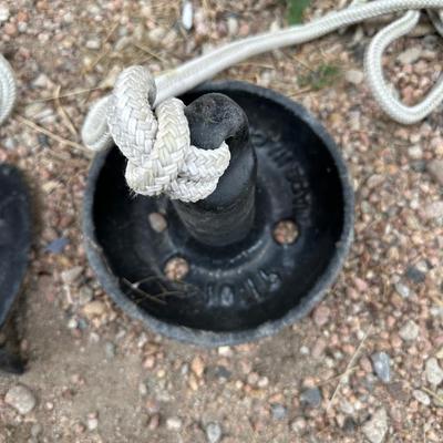 2 BOAT ANCHORS
