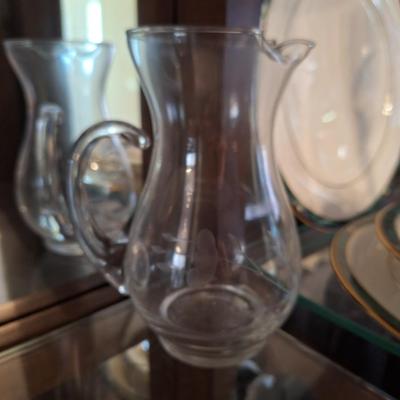 Etched Pitcher