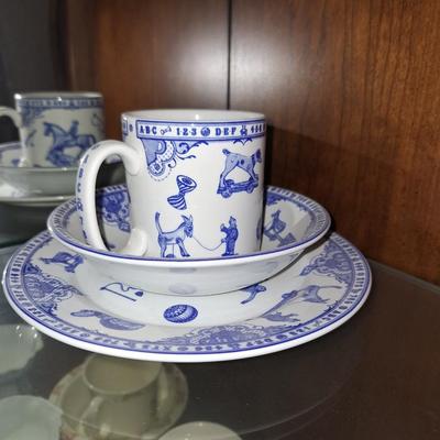 3pc Edwardian Childhood Set by Spode