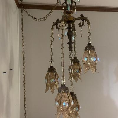 Hanging light - Gold