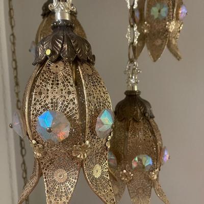 Hanging light - Gold