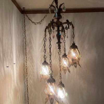 Hanging light - Gold