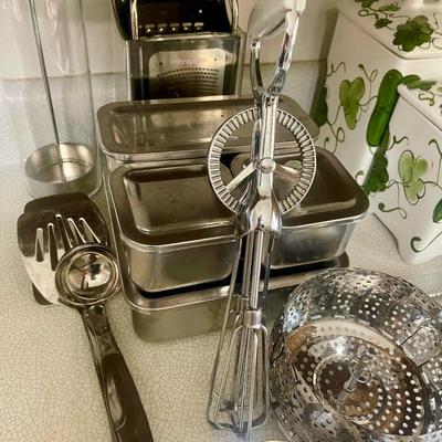 Kitchen- stainless lot
