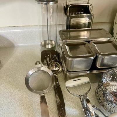 Kitchen- stainless lot