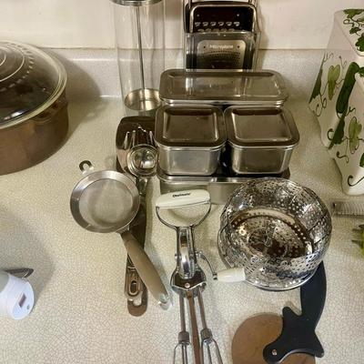 Kitchen- stainless lot