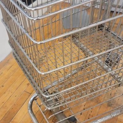 Metal shopping cart
