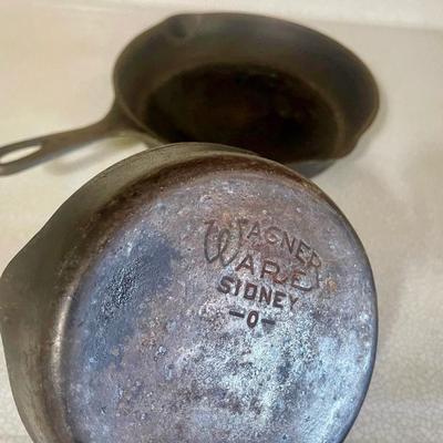 Warner Cast Iron Skillet Pair
