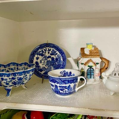 Blue Tea Lot