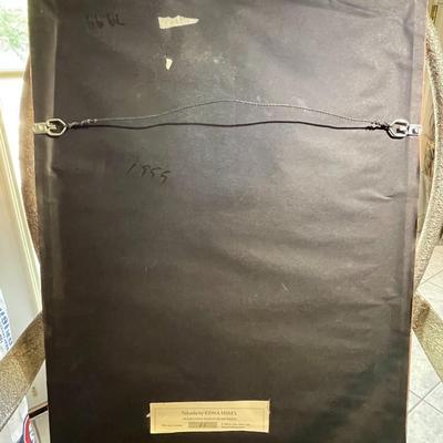 Vintage Takashi Exclusive Edition Prints Edition 85/2000 by Edna Hibel Frame Size 14" x 19" in Good Preowned Condition.