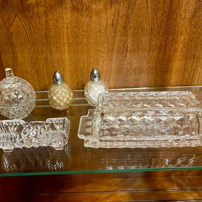 Crystal ware lot