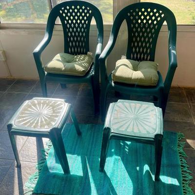 Outdoor Chair Set