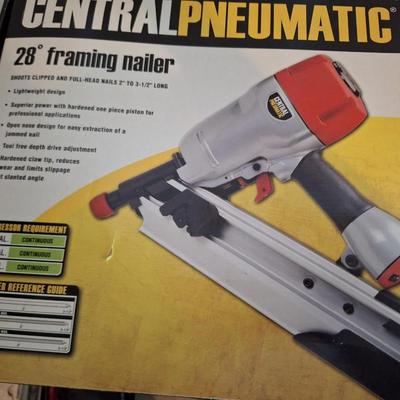Central Pneumatic Framing Nailer