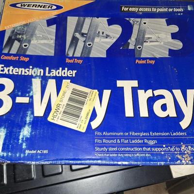 Werner 3 way tray