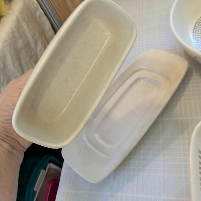 Rare Collection of 5 Perfect Metlox Poppytrail Dishes