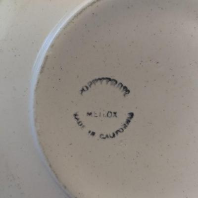 Rare Collection of 5 Perfect Metlox Poppytrail Dishes