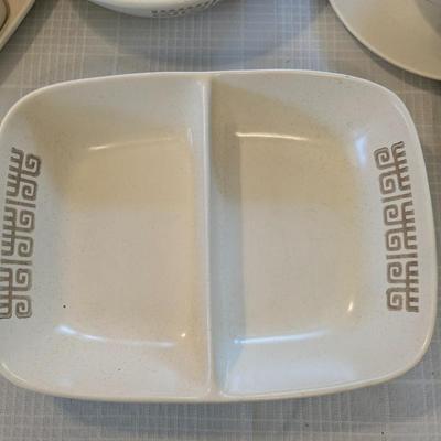 Rare Collection of 5 Perfect Metlox Poppytrail Dishes