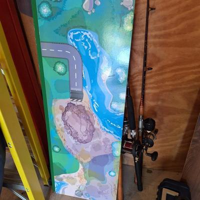 2 Panels Wooden Playboard