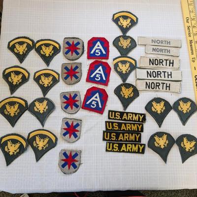 Meaningful Collection of WWII U.S. Army Badges