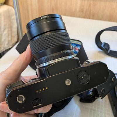 Nice Classic Yashica FX-103 Camera and Accessories