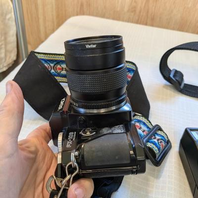 Nice Classic Yashica FX-103 Camera and Accessories