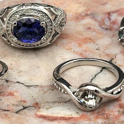 Unique Detailed Fashion Rings With 925