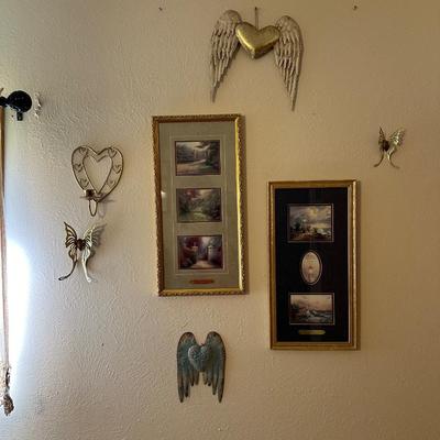 THOMAS KINKADE FRAMED ART AND WALL DECOR