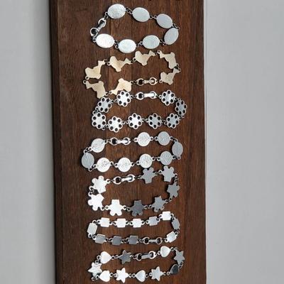 Abalone Inlay Bracelets, Anklet (7)