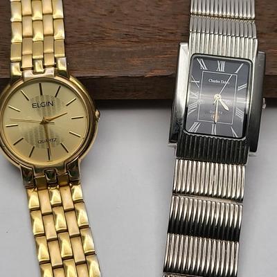 Vintage Watches Elgin, Charles Delon