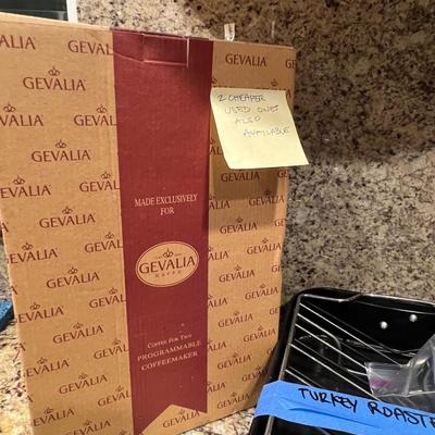 Kitchen Appliances including Bread Maker & NEW Geneva Coffee Maker