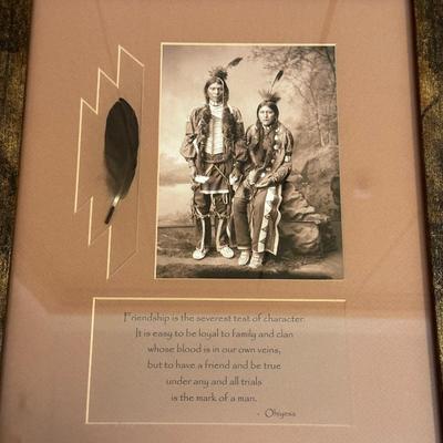 3 NATIVE AMERICAN THEMED PICTURES
