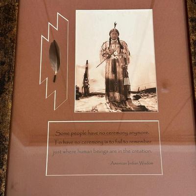 3 NATIVE AMERICAN THEMED PICTURES