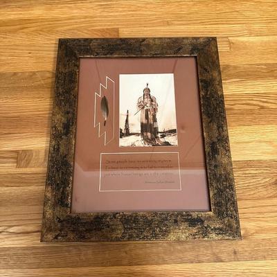 3 NATIVE AMERICAN THEMED PICTURES