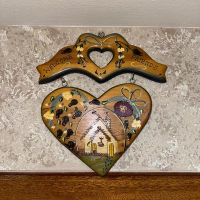 HEART SHAPED WALL ART