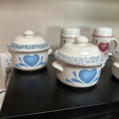 PFALTZGRAFF SOUP BOWLS AND SHAKERS