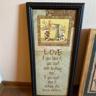 4 FRAMED PICTURES