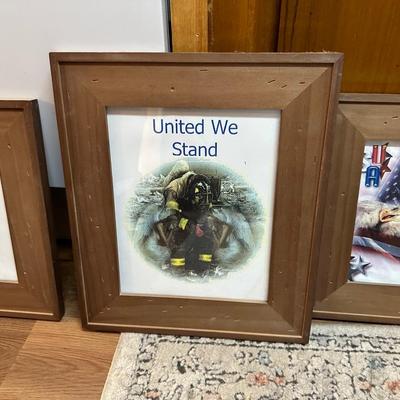 4 FRAMED PICTURES