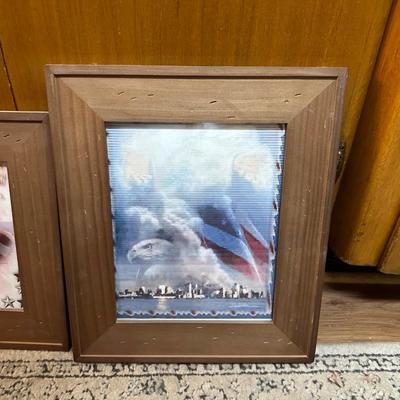 4 FRAMED PICTURES