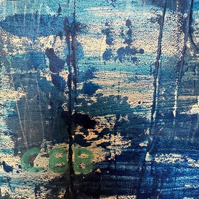 Original “Inspiration:Blue” by Carol B. Burch