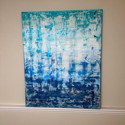 Original “Inspiration:Blue” by Carol B. Burch