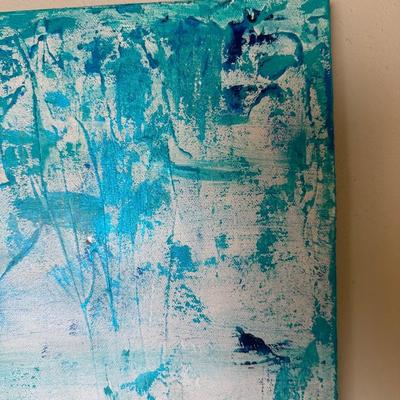 Original “Inspiration:Blue” by Carol B. Burch