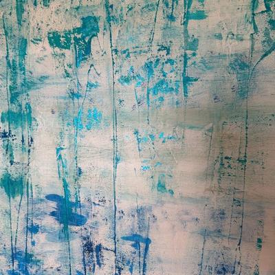 Original “Inspiration:Blue” by Carol B. Burch