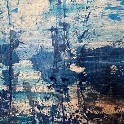 Original “Inspiration:Blue” by Carol B. Burch