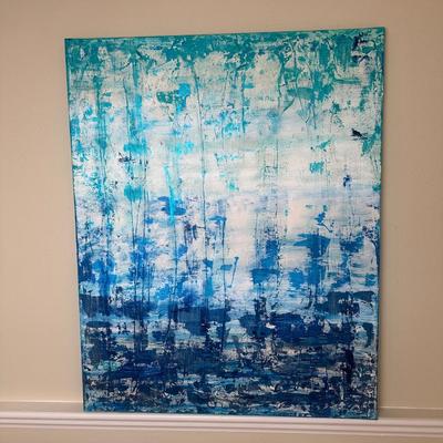 Original “Inspiration:Blue” by Carol B. Burch