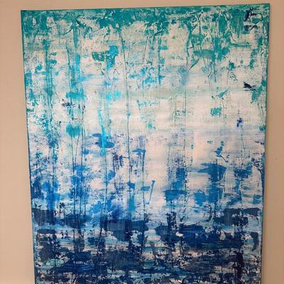 Original “Inspiration:Blue” by Carol B. Burch