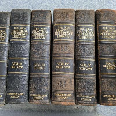 Complete Set - 1/2 Leather Bound Practical Reference Library